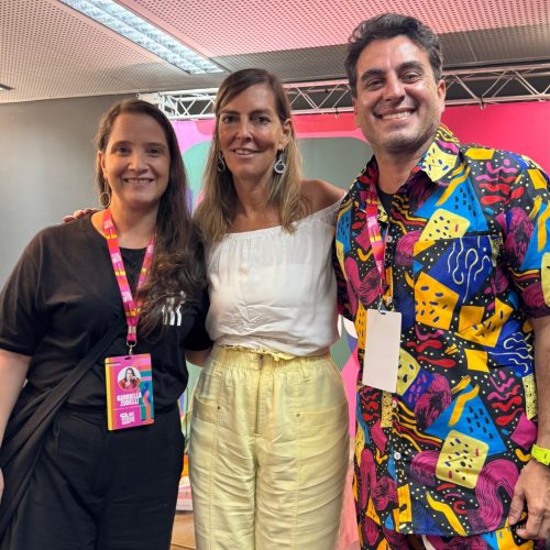 Com os ilustres Caio Leitão, criador do evento e Dra Tatiana Sampaio, pesquisadora da polilaminida